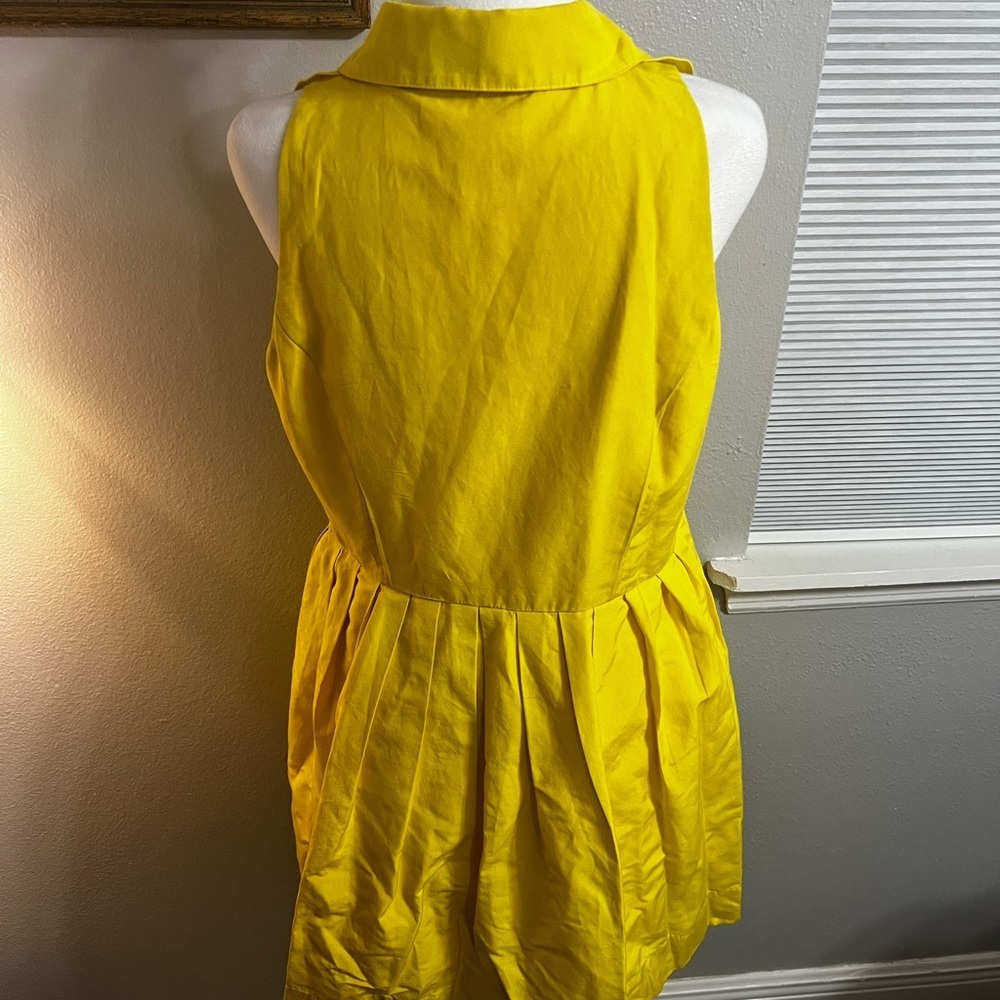 Shoshanna yellow sleeveless dress 12
Ruffle Mini Pockets Cotton Silk - Picture 5 of 16